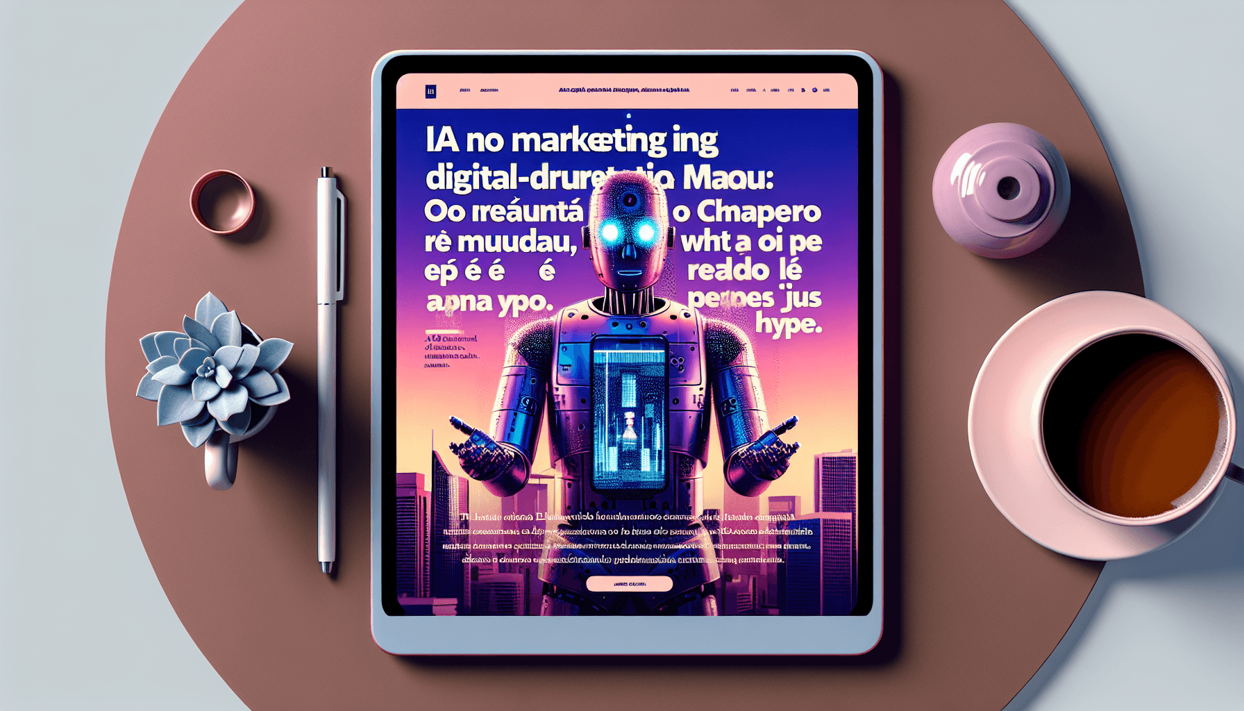 IA no Marketing Digital: O Que Realmente Mudou (e O Que É Apenas Hype)